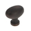 Belwith P3054-VB 1-1/4" Oval Knob Vintage Bronze, Price/Each