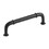 Belwith 3-3/4&quot; / 96mm CTC Pull Matte Black Cottage P3381-MB, Price/EA