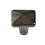 Belwith P3670-BI 1-1/4" Square Knob Black Iron, Price/Each