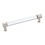 Belwith P3702-CACH Pull 160mm c/c Crysacrylic w/ Chrome, Price/Each