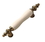 Belwith P703-W 3" Ctr Pull White/Lancaster Hand Polished, Price/Each