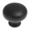 Belwith 771 MB Belwith Knob 1-1/4in MATTE BLACK, Price/Each