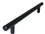 Belwith PA0226-MB 160mm Ctr Pull Matte Black, Price/Each