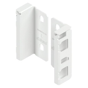 Blum Merivobox M Back fixing Bracket Set Silk White