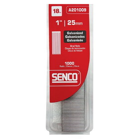Senco 18 Gauge Brad Nail 1in 1M/Box