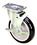Regal Ride Institutional Casters 3" swivel with brake plate type, Price/Each