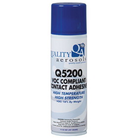 Quality Aerosols Flammable Contact Adhesive 14 oz