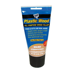 6oz Plastic Wood Walnut Tube