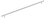 Epco BP544-SS 544mm Ctr Bar Pull Stainless Steel, Price/Each