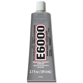 E6000 3.7oz Tube High Viscosity Adhesive