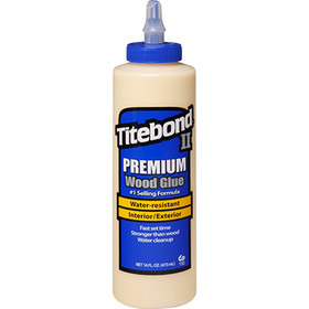 Titebond II Premium Water Resistant Wood Glue 16 oz