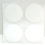 FastCap Miscellaneous Cover Caps PVC White Fastpad 2 1/4", Price/Sheet