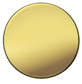 FastCap Cover Caps, 9/16" PVC Metal Look, Polished Brass