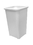 KV Replacement Waste Bins White 27qt, Price/Each