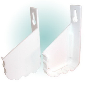 KV Cut to Size Plastic Tip Out Tray end caps white