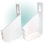 KV Cut to Size Plastic Tip Out Tray end caps white, Price/Pair