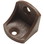 Hafele H260.24.117 Corner Bkt Plas BROWN 22x22x24mm, Price/Each