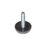 Handy Button Base Leveler 1 1/4"L with 1" round base, Price/Each