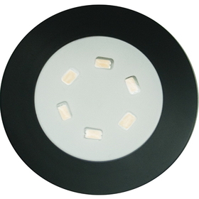Hera R55 LED Recessed Spotlight Cool White Black
