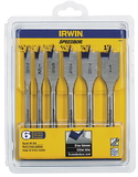 Irwin Tools Spade Bit Set 3/8 1/2 5/8 3/4 7/8 1
