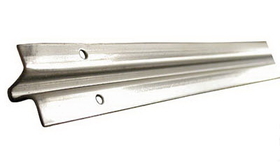 Knape & Vogt KV Single Track plated stainless steel 48"