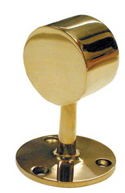 Lavi 2" Polished Brass End Post Flush