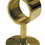 Lavi 1-1/2" Polished Brass Flush Center Post, Price/Each