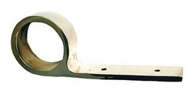 Lavi Industries 1-1/2" Polished Brass Arm Rail Bracket