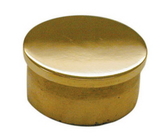 Lavi 1-1/2" Polished Brass Flush End Cap