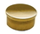 Lavi 1-1/2" Polished Brass Flush End Cap, Price/Each