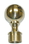 Lavi 2" Polished Brass Ball Head Finial