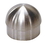 Lavi 2" Satin Solid Stainless Steel Half Ball End Cap, Price/Each