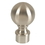 Lavi 1-1/2" Satin Stainless Steel Ball Head Finial, Price/Each