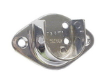 Economy open Chrome flanges for 1-1/16