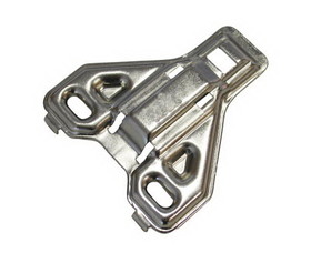 Lama Face Frame 3mm Stamped Steel, Screw-on Mounting Plate