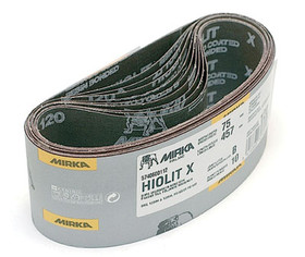 Mirka Hiolit X Cloth 3" x 21" 80 Grit Belt