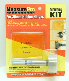 MeasurePro 35mm Bit with Marking Template