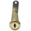 CompX C8061 Cam Lock-Flex Function 1-13/16Mat Brass, Price/Each