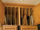 Omega National Wood Tray Dividers in Maple