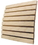 Omega National Wood Veneer Tambour Sheet Hickory, Price/Each