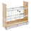 Rev-A-Shelf RS447.BCSC.6C 6.5in Foil Tray Organizer for 9in Frameless Cabinets (Soft Close), Price/Each