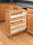 Rev-A-Shelf 448-BC19-5C Pull Out Base Organizer with Shelves 5" Wx19"Dx25 1/2"H, Price/Each