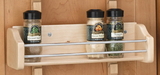 Rev-A-Shelf 4ASR-15BIN Wood Spice Shelf for RS4in Wood Runner 15