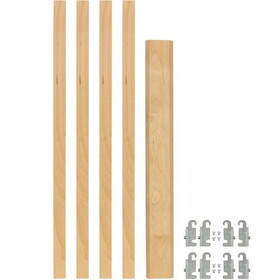 Rev-A-Shelf 7/8&quot; W X 19-5/8&quot; H Pilaster Kit - Pack of 10