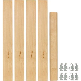 Rev-A-Shelf 2-3/8&quot; W x 19-5/8&quot; H Pilaster Kit - Pack of 10