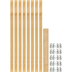 Rev-A-Shelf 1-1/8&quot; W x 54-13/32&quot; H Pilaster Kit - Pack of 10