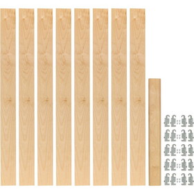 Rev-A-Shelf 2-3/8&quot; W x 54-13/32&quot; H Pilaster Kit - Pack of 10