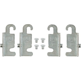 Rev-A-Shelf 4 Bracket Hardware Set for Pilasters