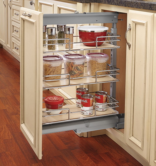 Pull-Out Pantry, 9-Shorty-, Chrome, 5225-09 CR