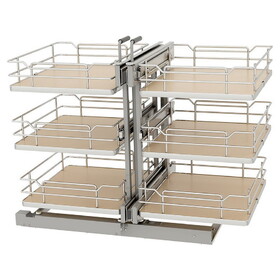 Rev-A-Shelf 53Psp3-18Sc-Mp Blindcorner F/18Inopen 3Tier Chr/Ma